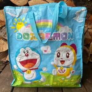 Doraemon reusuable Large shopping tote bag
